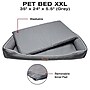 Excello Brands Pet Bed, Grey (PB-XL-9DOX-GRY)~#|#~sp325129940_sc7