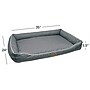 Excello Brands Pet Bed, Grey (PB-XL-9DOX-GRY)~#|#~sp325129941_sc7