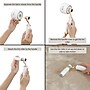 SALAV Retro Edition Rechargeable Fabric Shaver and Lint Roller, Pearl Metallic (LR-900 PEARL)~#|#~sp325131157_sc7