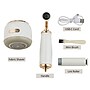 SALAV Retro Edition Rechargeable Fabric Shaver and Lint Roller, Pearl Metallic (LR-900 PEARL)~#|#~sp325131158_sc7