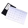 2026-2028 See It Bigger 8.5" x 11" Calendar Year Monthly Standard Planner, Paperboard Cover, Black Floral (90832)~#|#~sp325131288_sc7