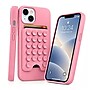 Argento FLNT iPhone 17e Silicone MagSafe Case with Suction Cup Wallet, Pink (24778809)~#|#~sp325139194_sc7