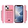Argento FLNT iPhone 17e Silicone MagSafe Case with Suction Cup Wallet, Pink (24778809)~#|#~sp325139195_sc7