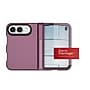 SaharaCase Hinge Protection Phone Case with Screen Protector for iPhone DUO, Shock Absorbing, Dark Pink (CP01221)~#|#~sp325139300_sc7