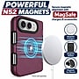 SaharaCase Hinge Protection Phone Case with Screen Protector for iPhone DUO, Shock Absorbing, Dark Pink (CP01221)~#|#~sp325139305_sc7