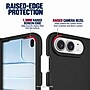SaharaCase Hinge Protection Phone Case with Screen Protector for iPhone DUO, Shock Absorbing, Black (CP01219)~#|#~sp325139329_sc7