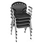 Regency Rico Plastic Classroom Training Stacking Chair, Black, 4/Pack (306-BK-4PK)~#|#~sp325198518_sc7