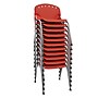 Regency Rico Plastic Classroom Training Stacking Chair, Red, 11/Pack (305-RD-11PK)~#|#~sp325198529_sc7