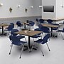 Regency Rico Plastic Classroom Training Stacking Chair, Red, 11/Pack (305-RD-11PK)~#|#~sp325198530_sc7