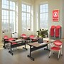 Regency Rico Plastic Classroom Training Stacking Chair, Red, 4/Pack (K306-RD-4PK)~#|#~sp325198551_sc7