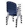 Regency Rico Plastic Classroom Training Stacking Chair, Navy Blue, 4/Pack (K306-NV-4PK)~#|#~sp325198601_sc7