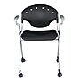 Regency Rico Plastic Classroom Training Stacking Chair, Black, 11/Pack (K306-BK-11PK)~#|#~sp325198622_sc7