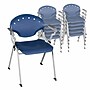 Regency Rico Plastic Classroom Training Stacking Chair, Navy Blue, 11/Pack (306-NV-11PK)~#|#~sp325198712_sc7