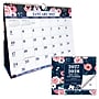 2027 Excello Brands 8.5" x 3.75" Monthly Desk or Wall Calendar, Navy Floral (DKWC-CY27-8511-84)~#|#~sp325198925_sc7