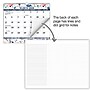 2027 Excello Brands 8.5" x 3.75" Monthly Desk or Wall Calendar, Colorful Botanicals (DKWC-CY27-8511-30)~#|#~sp325198936_sc7