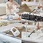 SALAV CleanSteam Compact Steam Cleaner, White (CS-100 WHITE)~#|#~sp325198996_sc7