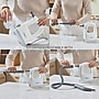 SALAV CleanSteam Compact Steam Cleaner, White (CS-100 WHITE)~#|#~sp325198997_sc7