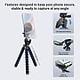 Arkon Mounts Magnetic MagSafe-Compatible Phone Holder with 11-In. Flexible Tripod, Blue/Black (MGSTRIXL)~#|#~sp325263847_sc7