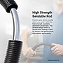 Arkon Mounts eat Rail or Floor Mount with Mega Grip Phone Holder for Cars and Trucks, Black (SM488L22)~#|#~sp325263882_sc7