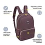 Delsey Paris Sunny Laptop Compatible Backpack, Cocoa Powder (40362260006)~#|#~sp325263907_sc7