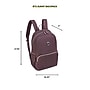 Delsey Paris Sunny Laptop Compatible Backpack, Cocoa Powder (40362260006)~#|#~sp325263909_sc7