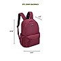 Delsey Paris Jenny Laptop Compatible Backpack, Burgundy (40361960004)~#|#~sp325263921_sc7