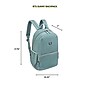 Delsey Paris Sunny Laptop Compatible Backpack, Sage Green (40362260033)~#|#~sp325263936_sc7