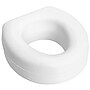 HealthSmart Raised Toilet Seat, 5"H, 300 Lb. Capacity, White (522-1508-1901)~#|#~sp325264059_sc7