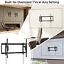Mount-It! Heavy-Duty XL Advanced Tilt TV Wall Mount for 55" to 105" TVs, Holds Up to 176 lbs., Black (MI-413)~#|#~sp325264084_sc7