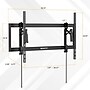 Mount-It! Heavy-Duty XL Advanced Tilt TV Wall Mount for 55" to 105" TVs, Holds Up to 176 lbs., Black (MI-413)~#|#~sp325264091_sc7