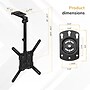 Mount-It! Flip-Down Ceiling TV Mount for 23" to 55" TVs, Holds Up to 44 lbs., Black (MI-4225XL)~#|#~sp325264105_sc7