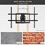 Mount-It! Full-Motion TV Wall Mount with Extra-Long Extension for 43" to 100" TVs, Holds Up to 132 lbs., Black (MI-401)~#|#~sp325264117_sc7