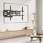Mount-It! Full-Motion TV Wall Mount with Extra-Long Extension for 43" to 100" TVs, Holds Up to 132 lbs., Black (MI-401)~#|#~sp325264121_sc7