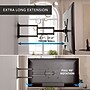 Mount-It! Full-Motion TV Wall Mount with Extra-Long Extension for 23" to 65" TVs, Holds Up to 77 lbs., Black (MI-402)~#|#~sp325264143_sc7