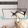 Mount-It! Full-Motion TV Wall Mount with Extra-Long Extension for 23" to 65" TVs, Holds Up to 77 lbs., Black (MI-402)~#|#~sp325264144_sc7