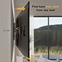 Mount-It! Heavy-Duty Advanced Tilt TV Wall Mount for 37" to 90" TVs, Holds Up to 176 lbs., Black (MI-412)~#|#~sp325264159_sc7