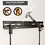 Mount-It! No-Stud Fixed TV Wall Mount for 37" to 85" TVs, Holds Up to 110 lbs., Black (MI-379)~#|#~sp325264177_sc7