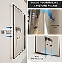 Mount-It! No-Stud Fixed TV Wall Mount for 37" to 85" TVs, Holds Up to 110 lbs., Black (MI-379)~#|#~sp325264178_sc7