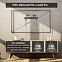 Mount-It! No-Stud Fixed TV Wall Mount for 37" to 85" TVs, Holds Up to 110 lbs., Black (MI-379)~#|#~sp325264180_sc7
