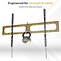 Mount-It! Heavy-Duty XXL Fixed TV Wall Mount for 37" to 140" TVs, Holds Up to 275 lbs., Black (MI-14011)~#|#~sp325264188_sc7
