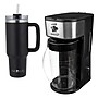 Brentwood 8-Cup Iced Tea & Coffee Maker & 40-oz. Insulated Stainless Steel Tumbler Cup, Black (KITBTWICECOFF02)~#|#~sp325264451_sc7