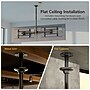 Mount-It! Dual TV Ceiling Mount with Long Pole for 35" to 60" TVs, Holds Up to 88 lbs. per Screen, Black (MI-522L)~#|#~sp325264507_sc7