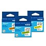 Brother BTAG Citrus Pop Collection Label Tape, 1/2