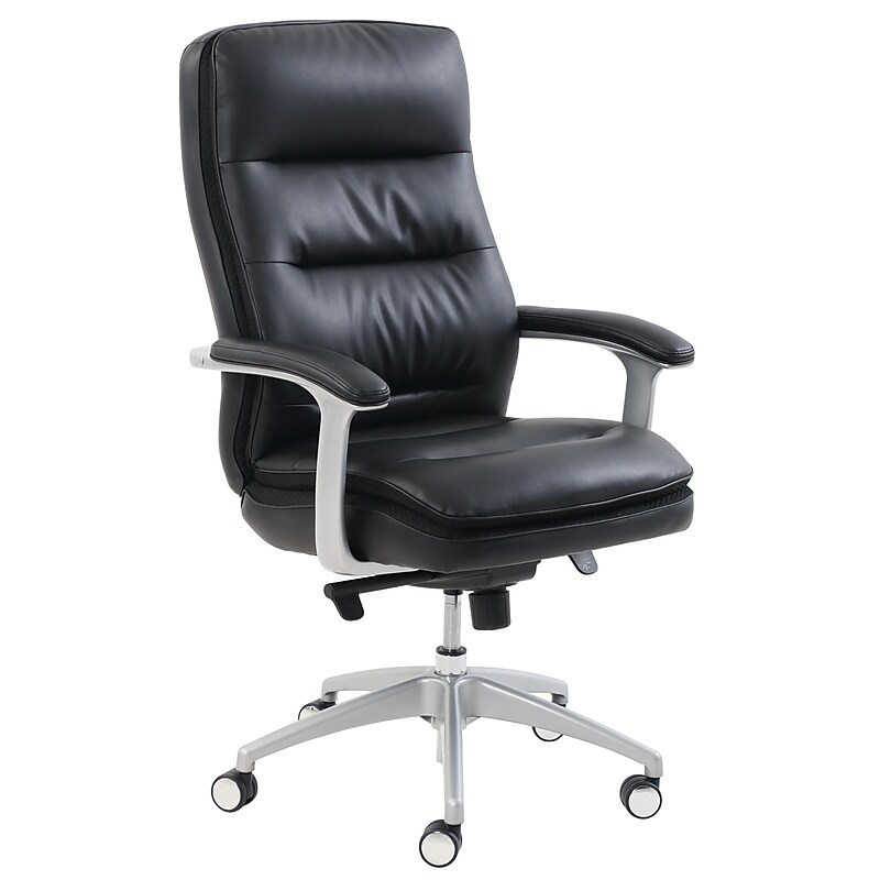 Beautyrest Platinum Sofil Bonded Leather Executive Chair, Black (49404B) image 1