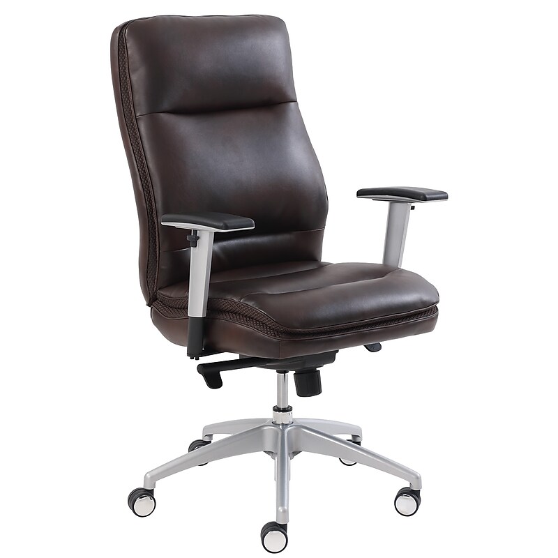 Beautyrest Platinum Abott Mid-Back Task Chair, Brown (49608BR) image 1