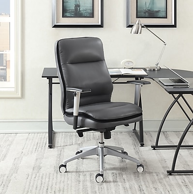 Beautyrest Platinum Abott Mid Back Task Chair Gray 49608g At Staples