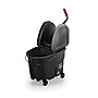 Rubbermaid WaveBrake® 2.0 Janitorial Down-Press Bucket and Wringer, 35 Quart, Black (1863898)~#|#~sp32530308_sc7