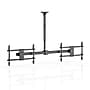 Mount-It! Dual TV Ceiling Mount for 34" to 60" TVs, Holds Up to 88 lbs. per Screen, Black (MI-522S)~#|#~sp325322200_sc7