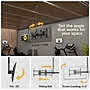 Mount-It! Dual TV Ceiling Mount for 34" to 60" TVs, Holds Up to 88 lbs. per Screen, Black (MI-522S)~#|#~sp325322203_sc7