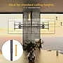 Mount-It! Dual TV Ceiling Mount for 34" to 60" TVs, Holds Up to 88 lbs. per Screen, Black (MI-522S)~#|#~sp325322204_sc7
